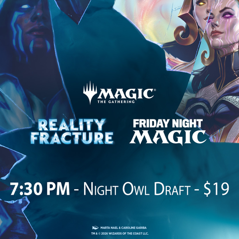 10/02 Friday 7:30pm Night Owl Draft! Ticket