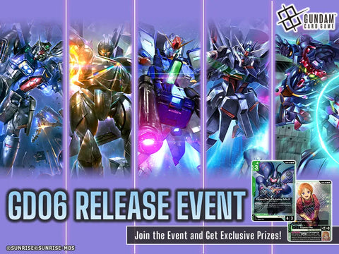 10/30 Gundam GD06 Release Event Ticket