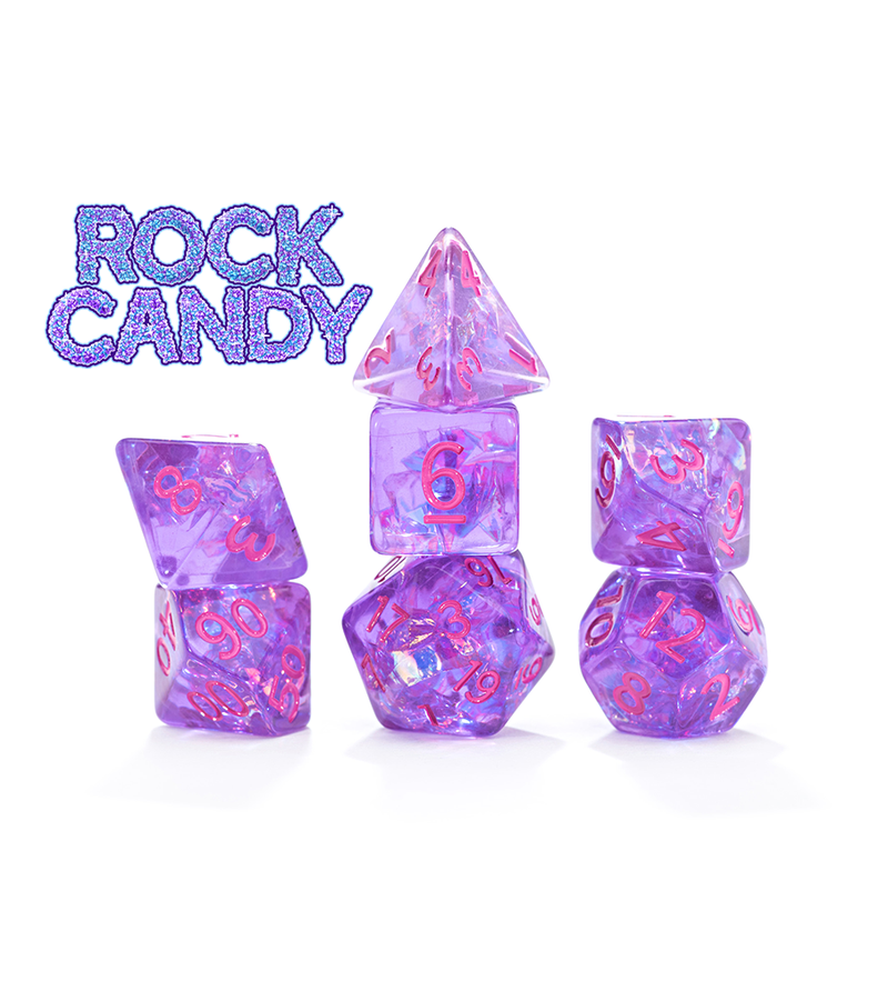 RPG 7 Dice Set: Inclusion Dice - 'Rock Candy'
