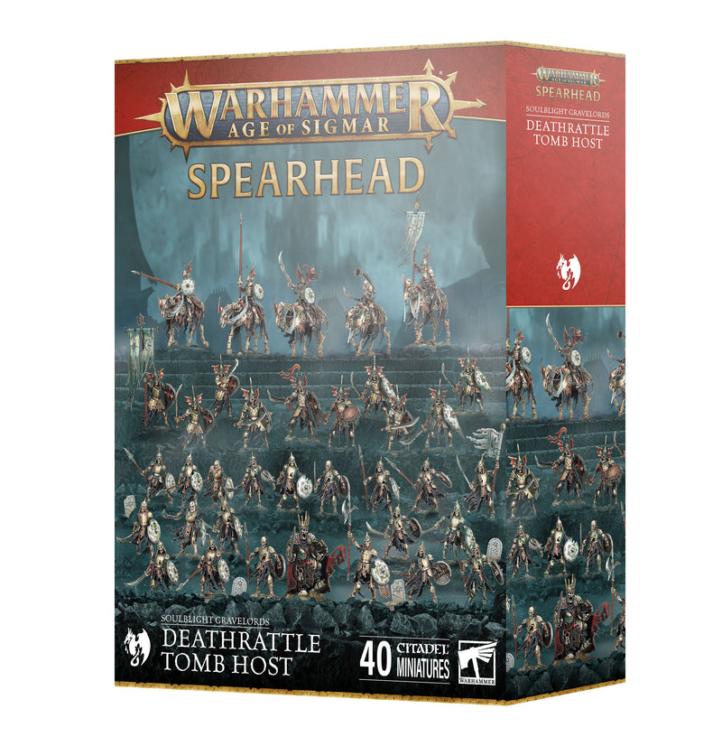 Spearhead: Soulblight Gravelords - Deathrattle Tomb Host Preorder (Available 09/27)