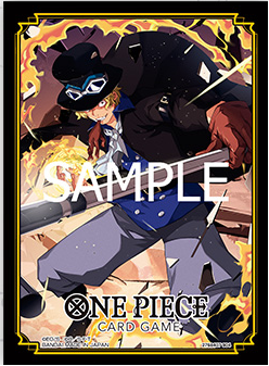 One Piece TCG: Official TCG+ Stores Sleeves Limited Editon V2 Display