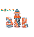 RPG 7 Dice Set: Eclipse Dice - 'Solar Eclipse'