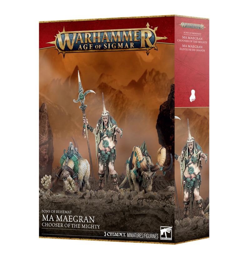 Sons of Behemat: Ma Maegran, Chooser of the Mighty Preorder (Available 09/26)