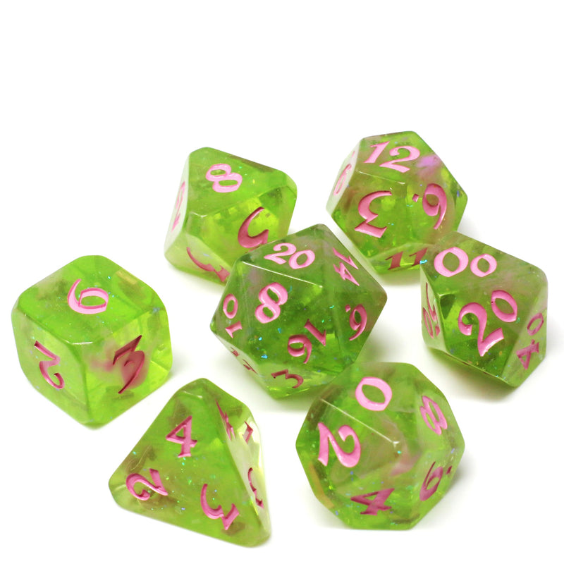 RPG Dice Set (7) - Spring Court