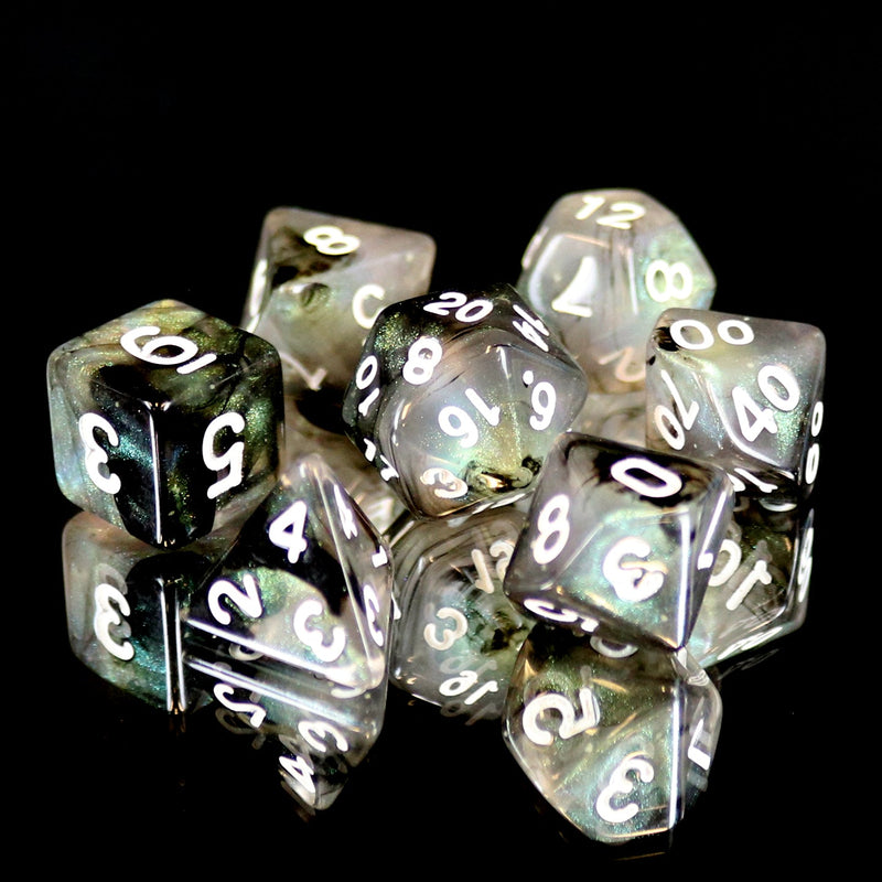 RPG Dice Set (7) - Stellar Explosion