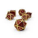 Storybook Metal Dice (7) - Veil of the Forgotten Magic