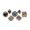 Space Dice 7 Piece RPG Set - Super Nova