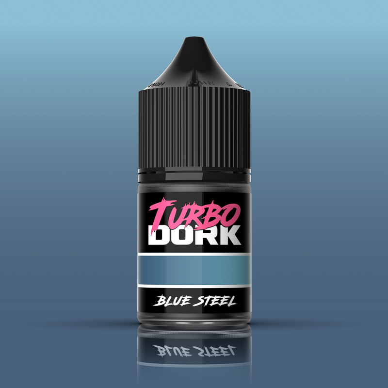 Turbo Dork - Metallic Paint: Blue Steel (22ml)