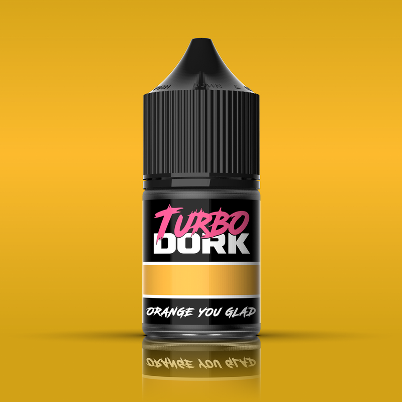 Turbo Dork - Metallic Paint: Orange You Glad (22ml)