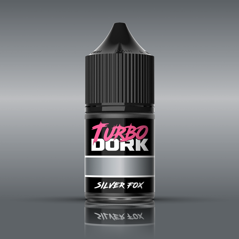 Turbo Dork - Metallic Paint: Silver Fox (22ml)