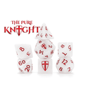 RPG 7 Dice Set: Alea Simplex Dice - 'The Pure Knight'