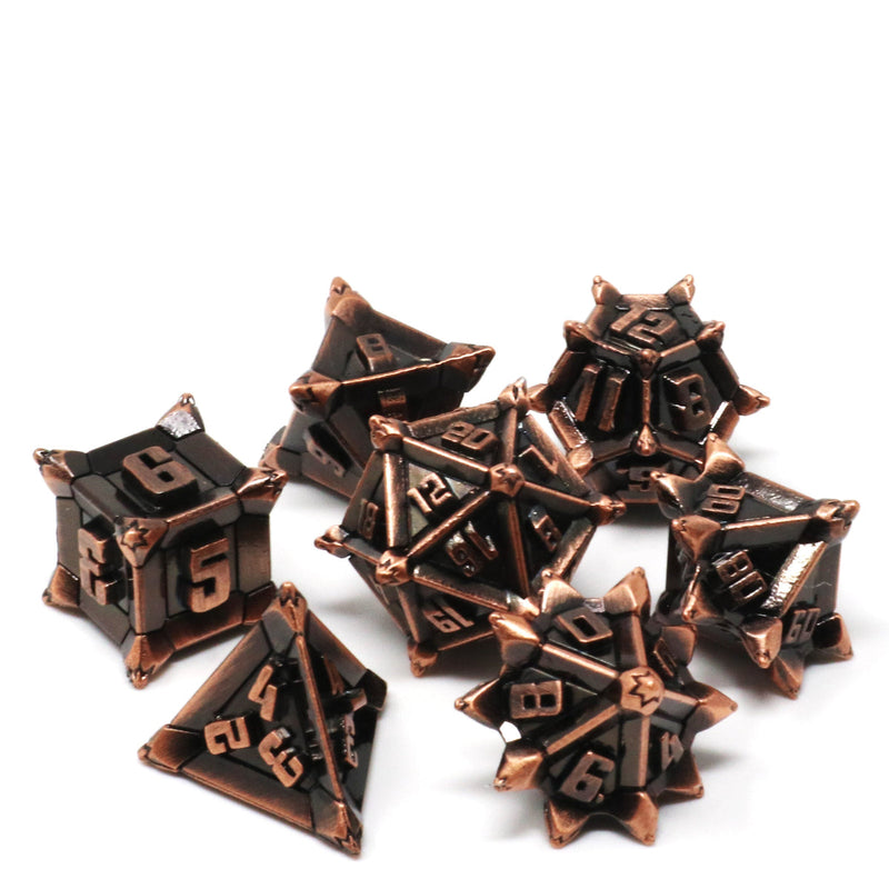 7 piece RPG Set - Thorncraft Copper