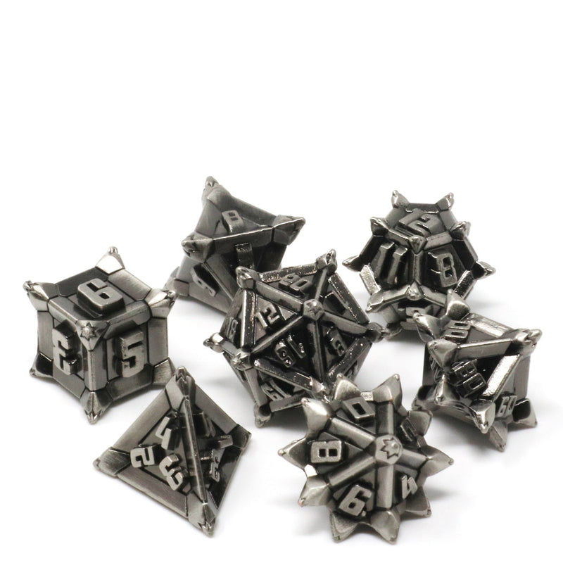 7 piece RPG Set - Thorncraft Silver