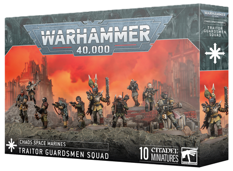 Chaos Space Marines: Traitor Guardsmen Squad