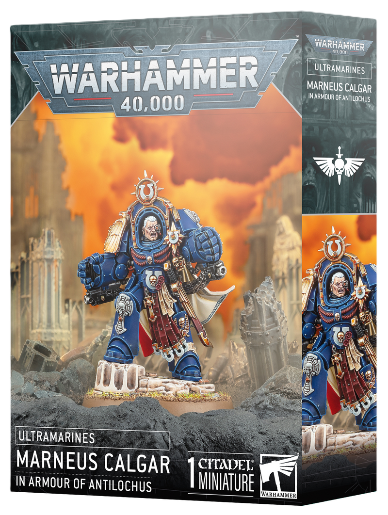Ultramarines: Marneus Calgar in Armour of Antilochus Preorder (Available 11/08)