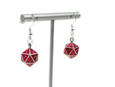 Norse Foundry: Dice Earrings - Vampire Blood