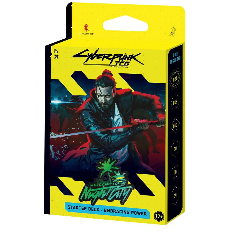 *LIMIT ONE EACH PER PERSON * (Available 10/30) Welcome to Night City: Retail Starter Deck Preorder