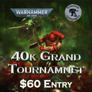 10/24 - 10/25 Warhound GT & Sunday Kill Team Pod Ticket