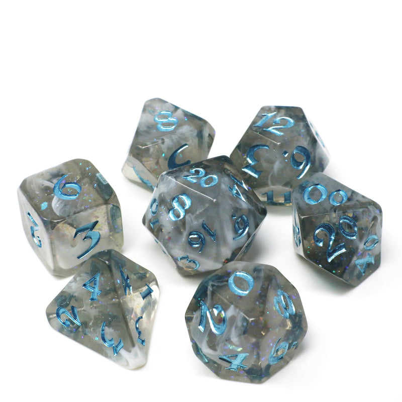 RPG Dice Set (7) - Winter Court