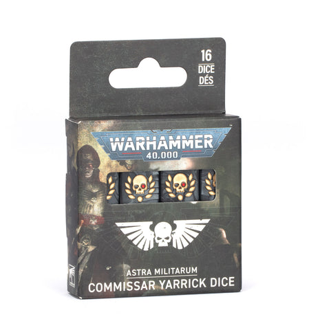 Astra Militarum: Commisar Yarrick Dice Preorder (Available 05/09)