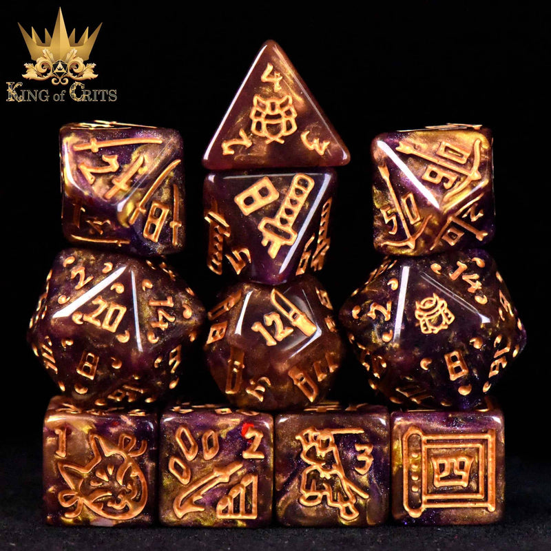 Samurai Soul - 11 Dice Set