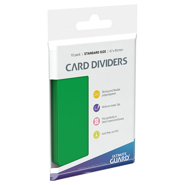 Card Dividers - Green