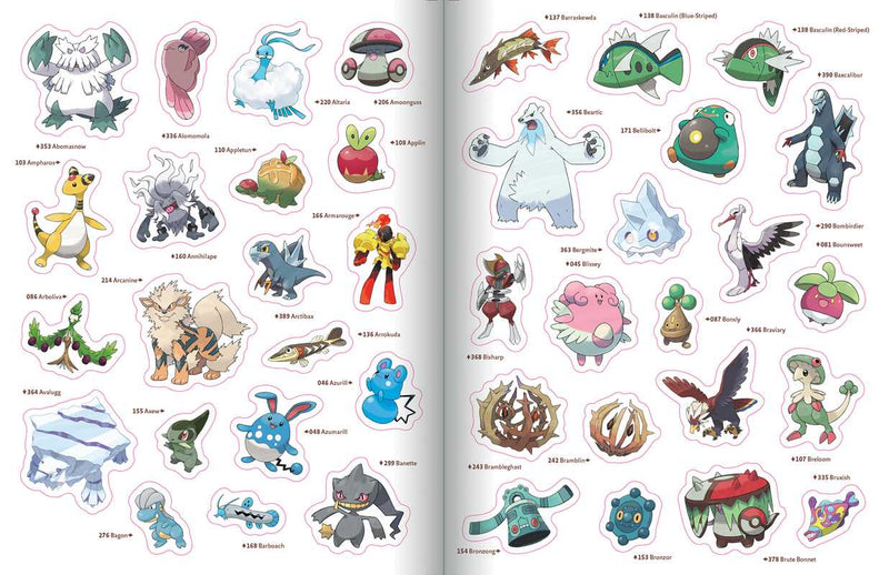 Pokémon The Official Sticker Book Of The Paldea Region  by Pikachu Press: Paperback; 126 pages / English