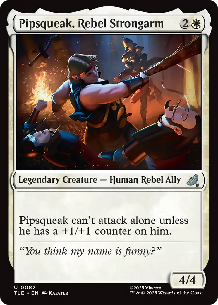 Pipsqueak, Rebel Strongarm [Avatar: The Last Airbender: Eternal-Legal]