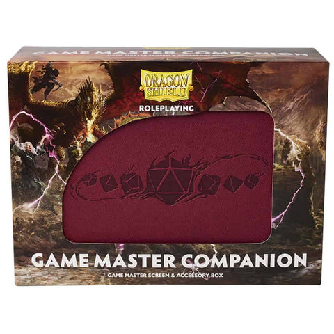 Dragon Shield: Game Master Companion - Blood Red