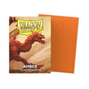 Dragon Shield Dual Sleeves Matte: Amber (100)