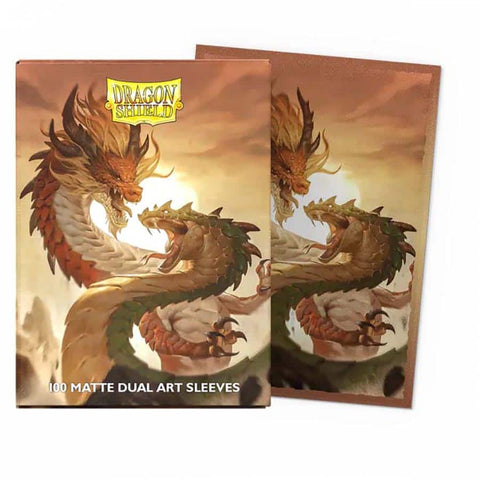 Dragon Shield Dual Matte Art Sleeves - Year of the Wood Snake
