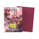 Dragon Shield Sleeves Matte Dual: Anniversary Special Edition: Pomegranate -Gold (100)