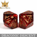 Draconic Descent - 11 Dice Set