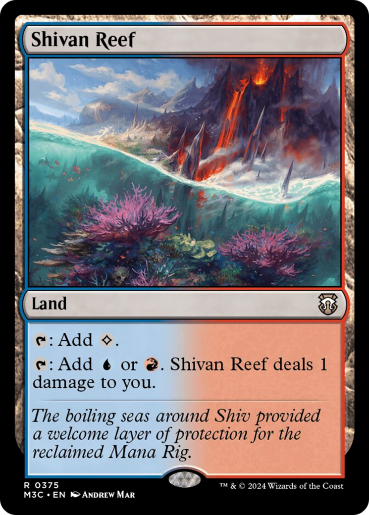Shivan Reef [Modern Horizons 3 Commander]