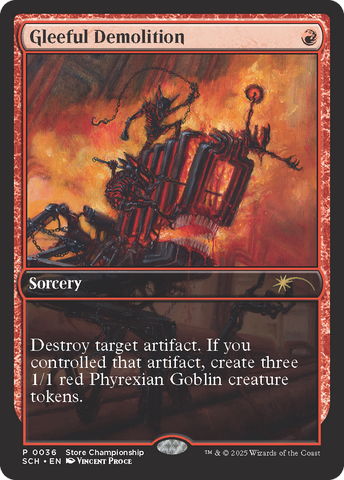 Gleeful Demolition [Store Championships 2025]