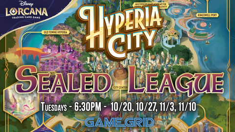 10/27 Hyperia City Sealed League Ticket