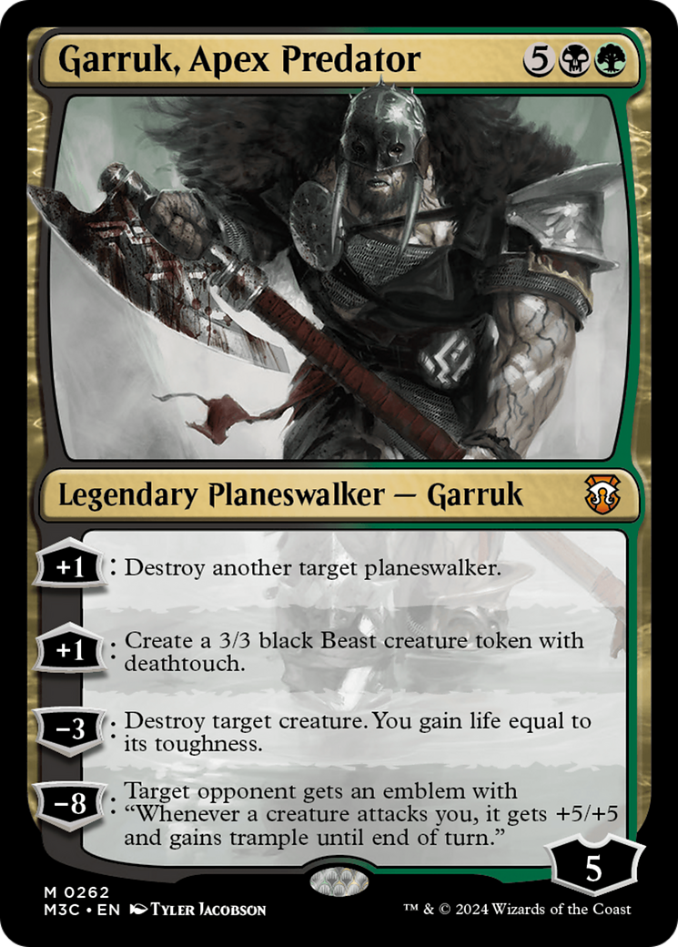 Garruk, Apex Predator [Modern Horizons 3 Commander]