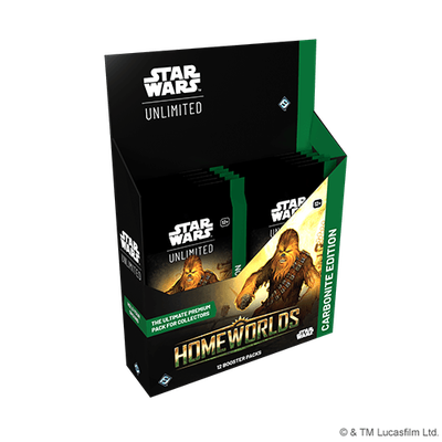 AVAILABLE 10/02 - Homeworlds Carbonite Edition - Booster Display (Preorder)
