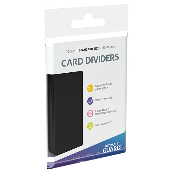 Card Dividers - Black