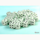 12mm D6 Dice Block (36) - Pastel Green/Black