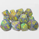12mm D6 Dice Block (36) - Festive Rio/Yellow