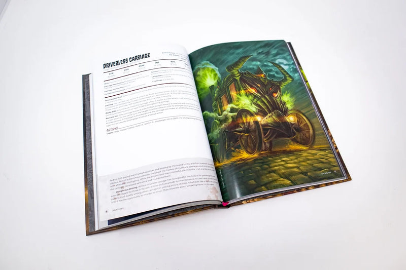 Big Bads: Creatures & Curios - 5e D&D Bestiary (Hardcover)