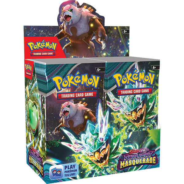 Pokemon Preorder: Twilight Masquerade - Booster Box (Available 05/24)