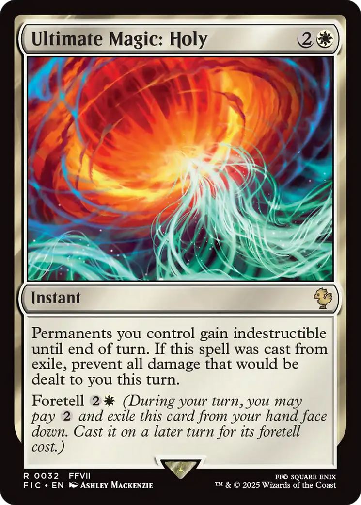 Ultimate Magic: Holy [FINAL FANTASY Commander]