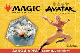 SIRIUS DICE: MAGIC THE GATHERING: TLA AVATAR: THE LAST AIRBENDER 55MM SPINDOWN D20