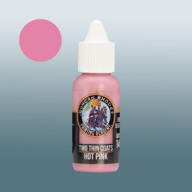 Duncan Rhodes Two Thin Coats: Perisher Pink