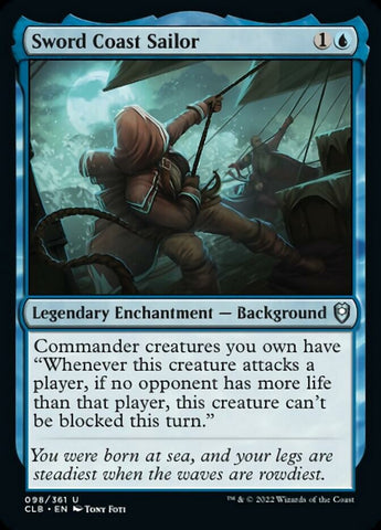 Sword Coast Sailor [Commander Legends: Battle for Baldur's Gate]