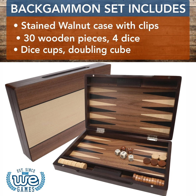 Backgammon Set - 12 in.