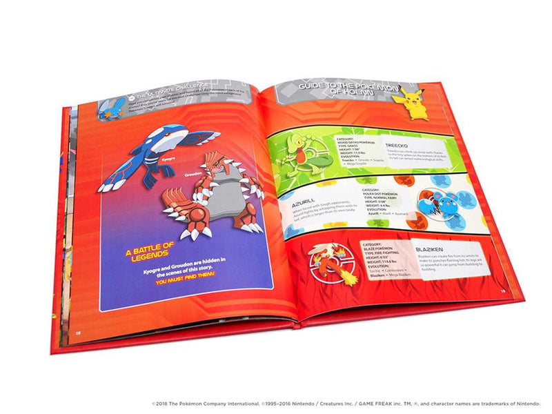 Pokémon Seek and Find: Hoenn by Viz_Unknown: Hardcover; 32 pages / English