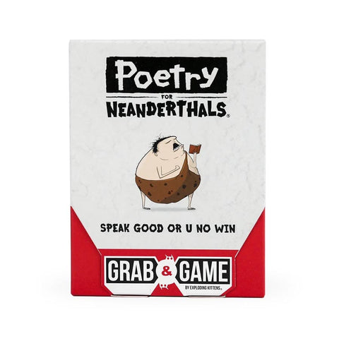 Poetry for Neanderthals: Grab & Game